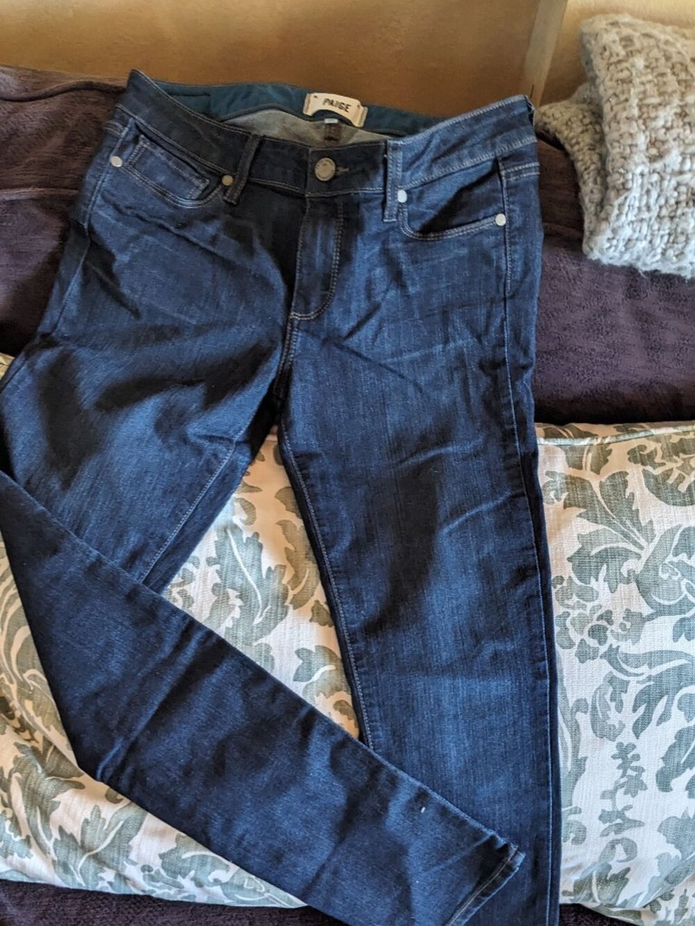 Paige Skyline skinny women's jeans Dark wash 29 x 30